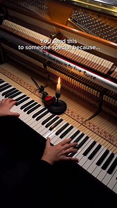 40K views · 20K reactions | Sometimes the most romantic gifts are the simplest ones 懶鹿 Coming this Friday ✨ #candlenotes #piano #viral #passacaglia | CandleNotes | Facebook