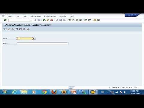 SAP Security & Authorization - 2/3