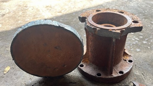 I Revived a rusty steel piece with an expert lathe skills | Inventor TV