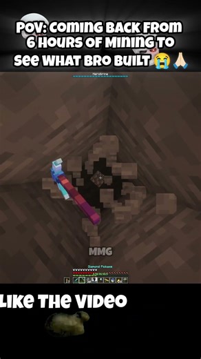 POV: Coming Back From 6 HOURS Of Mining To See What Bro Build...😭🙏🏻