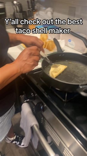 Y’all my cousin makes the best taco shells