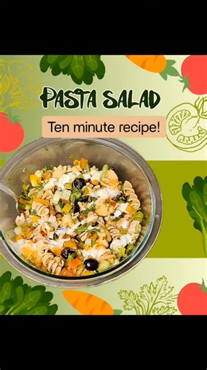 Pasta salad recipe