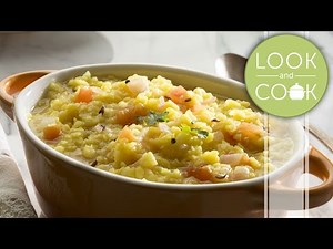Yellow Lentil Dal Recipe - Look and Cook step by step recipes | How to cook