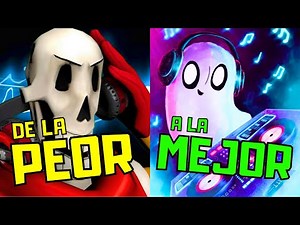 Las 101 CANCIONES de Undertale de PEOR a MEJOR (COMPLETO)