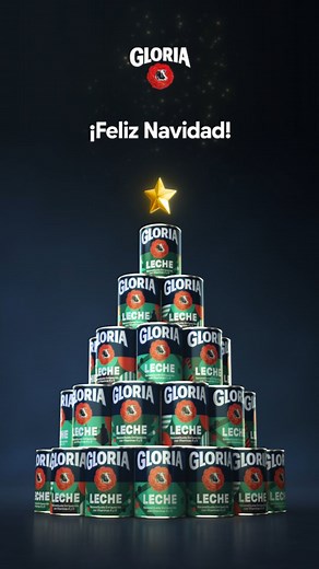 Por tiempo limitado: tu lata azul de Leche Gloria de siempre llega con su etiqueta de edición especial navideña 🎄. Perfecta para acompañar el amor de casa 💙🥛. Encuéntrala en tu punto de venta más cercano. | Gloria Perú