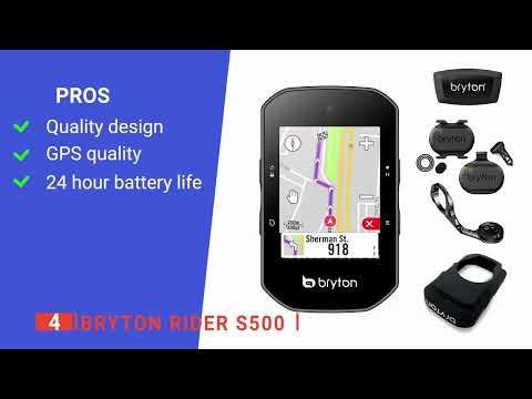 Bryton Rider S500E – 2.4″ Touchscreen GPS Cycling Computer with 35‑Hour Battery & Climb Challenge