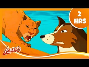 🐾 Lassie & the Lost Cougar Rescue! | The New Adventures of Lassie | Cartoons For Kids