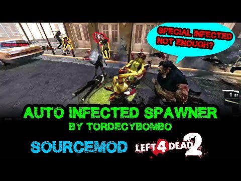 Auto Infected Spawner by Tordecybombo - More special infected Sourcemod plugin for Left 4 dead 2