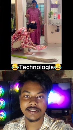 Ye Kya Technologia 😂 #shorts #sujoyreaction #viral #funny