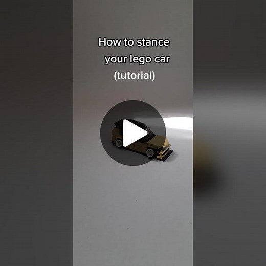 How to Stance Your Lego Car Tutorial