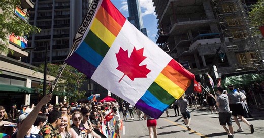 Rainbow colours are flying high at city hall as Toronto officially kicks off pride month