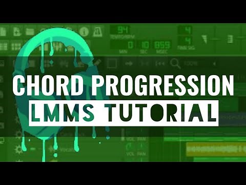 How to Make a Chord progression for Beginners In one Minute (in LMMS or Any DAW)