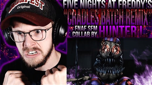 Vapor reacts #1145 | [SFM] FNAF collab 2020 animation Cradles BATCH remix by Hunter L reaction!