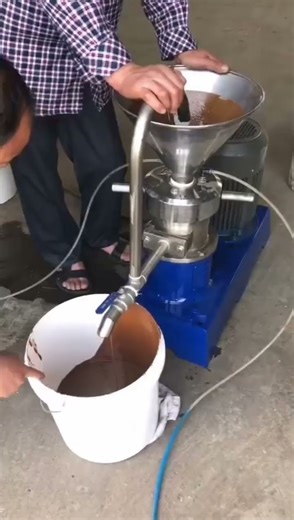 Colloid Mill For Jams Soy Condiments Ointments Gels Paste Grinder Machine