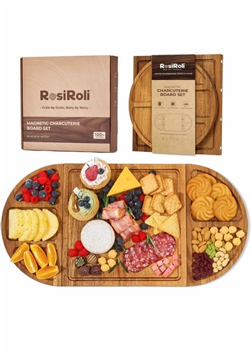 What’s missing from this board? 🧀🍇 Tell me your must-haves below! 👇 #dealsforyoudaysproduct #charcuterieboard #charcuterieboardsoftiktok #heartshaped @RosiRoli