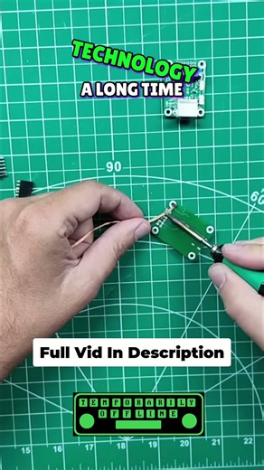 Clean Through Holes: Solder Wick Flux Magic! #shorts