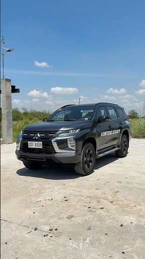 2025 Mitsubishi Montero Sport Black Series 4x4 #mitsubishimontero #mitsubishi