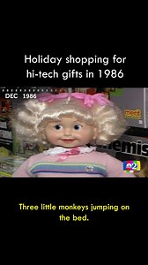 Talking stuffed animal Teddy Ruxpin was a popular holiday gift in 1986. Take a look back at the other toys at the top of Christmas lists that year. http://www.mynbc5.com/article/christmas-toys-tech-1986/69840484 | My NBC5