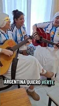 “Quiero ver la cuarta estrella”: emotivo canto de tres monjas para alentar a la selección argentina