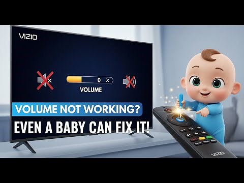 Fix Vizio TV Volume Not Working on Remote (Step-by-Step Solution!)