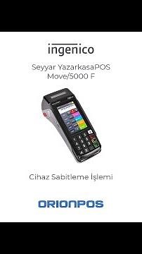 Seyyar YazarkasaPOS Move/5000 F Cihazı Sabitleme Aparatı ve Kurulumu
