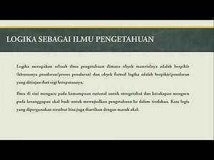 Sejarah Perkembangan Logika Matematika