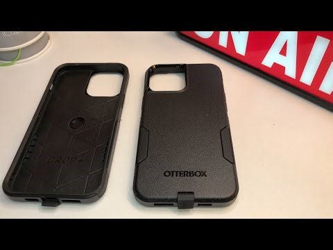 OtterBox iPhone 13 &12 Pro Max Commuter Series Case BlK Slim & Tough Pocket-Friendly Port Protection