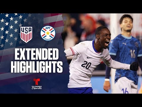 USMNT vs. Paraguay | Highlights US Soccer | USMNT | Telemundo Deportes