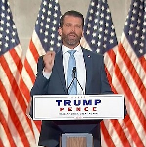 914K views · 34K reactions | Powerful moment from Don Jr's speech at the RNC! | Graham Allen | Facebook