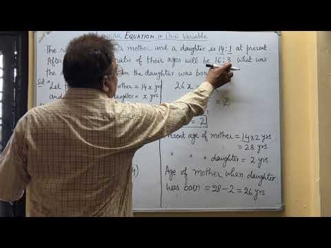 LINEAR EQUATION IN ONE VARIABLE