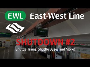 East-West Line Shutdown 2025 Showcase - Shuttle Trains, Shuttle Buses and More!