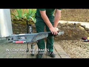 Checking the wear on your horse trailer brakes