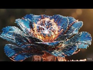 Bionic Bloom: Where Nature Meets Pure Energy