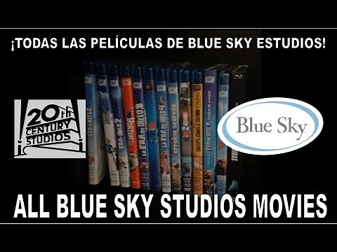 Colección Blue Sky Studios Fox Bluray TODAS las películas | All Blue Sky Movie Collection Bluray