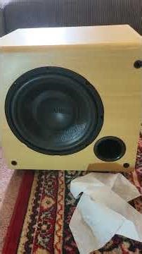 Sansui super rare SW-100 150 WATTS 10 inch subwoofer speaker part 3