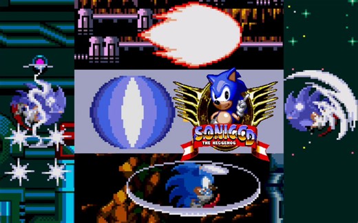 【游戏分享 附下载】索尼克CD安卓操作优化版和添加mod后的内容详解