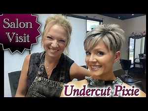 Salon Visit ~ Latest Color & Cut Details for My Undercut Pixie
