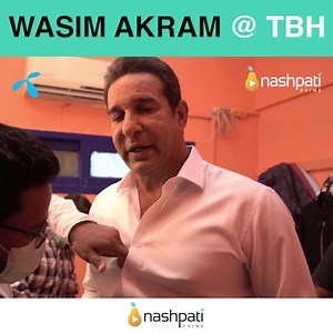 Behind-The-Scenes with Wasim Akram | Life @ TBH Presented by Telenor 4G | Nashpati Prime https://youtu.be/X37KuHP1q0Y | Wasim Akram