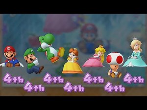 Mario Party 10 - All Characters - Coin Challenge #7