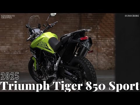 2025 Triumph Tiger 850 Sport Review : Specifications, Performance and Comfort