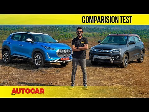 Nissan Magnite vs Maruti Suzuki Vitara Brezza - SUVFM! | Comparison | Autocar India