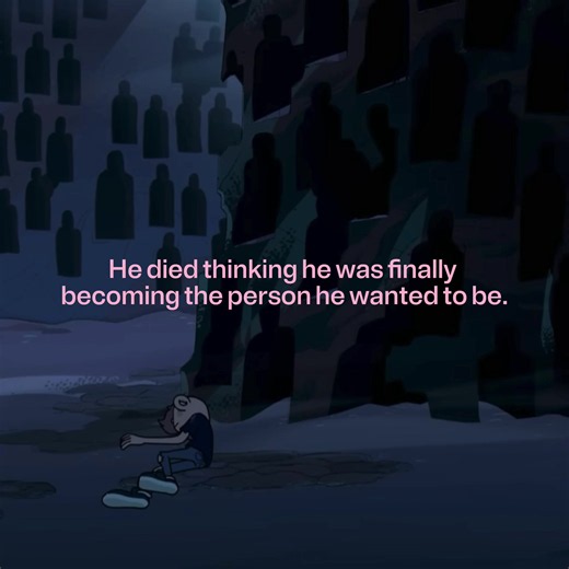 He spent his whole life trying to fit in, only to come back as someone who never could. #fatmonkeyedits #stevenuniverse #fyp #viral #sad