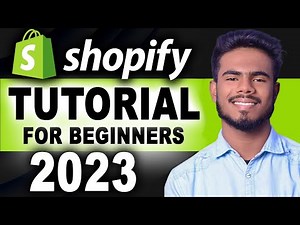 COMPLETE Shopify Tutorial for Beginners 2023 - Build A Profitable Shopify Store From Scratch