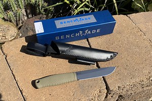 Benchmade’s Newest Fixed Blade Tactical Survival Overlanding Knife