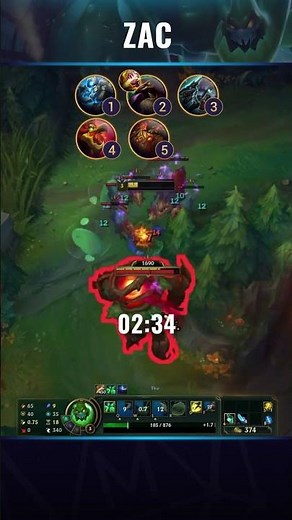 CHALLENGER Zac Jungle Full Clear 3:14 NO LEASH #shorts