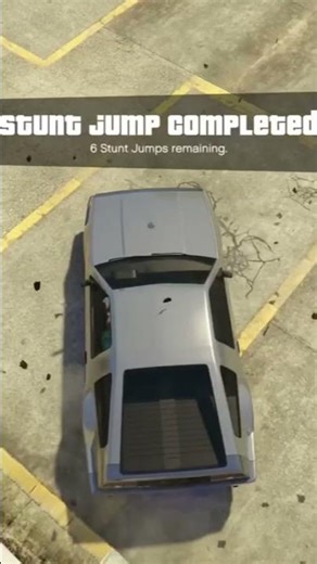 Stunt Jump #03 GTA Online using the Deluxo (Delorean) by Tommy Vice #gta #delorean