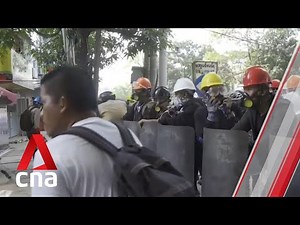 Myanmar military coup: Security forces shoot nine protesters dead as tensions flare