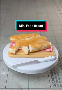 Tiny Baguette Craft Tutorial: Mini Fake Bread Steps