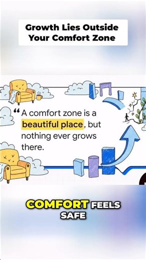 Escape Comfort Zone: Unlock Growth & Achieve Goals #discipline #conquerfear #shortsviral