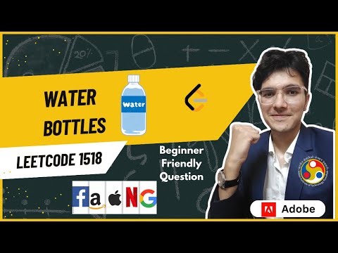 Water Bottles | LeetCode 1518 | Simulation Problem